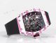 AAA Swiss Copy Richard Mille RM38-02 Pink Quartz Fiber Skeletonised Tourbillon Watches Rubber Strap (3)_th.jpg
